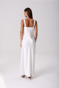 Платье Lady Line 0325 молочный - фото 5