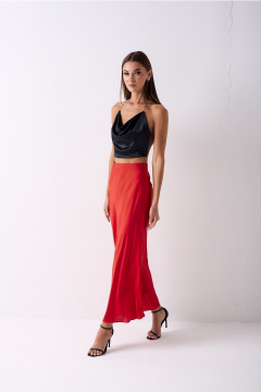 Топ Lady Line 0525 черный - фото 2