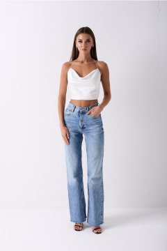 Топ Lady Line 0525 молочный - фото 1