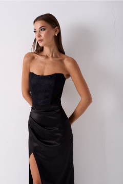 Корсет, юбка Lady Line 0625 черный - фото 5