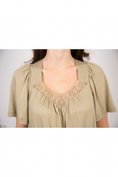 Брюки, майка Купалинка 38702G.158-164 к.хаки,набивка - фото 3