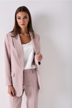 Брюки, жакет Lady Line 1225 пылоно-розовый - фото 4