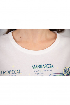 Брюки, майка Купалинка 625104.158-164 к.экрю,клетка - фото 3