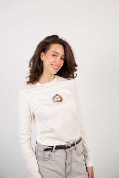 Джемпер Купалинка 668240.158-164 молочный - фото 1