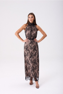 Платье Lady Line 1825 черный - фото 1