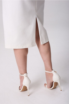 Платье Lady Line 2025 молочный - фото 4