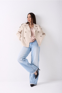 Блуза, жакет, юбка Lady Line 2125 молочный - фото 1