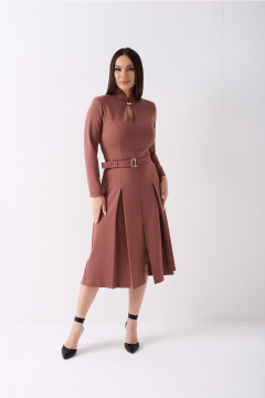 Платье Lady Line 2325 капучино - фото 2