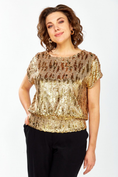 Блуза, брюки, накидка Mira Fashion 5633 - фото 2