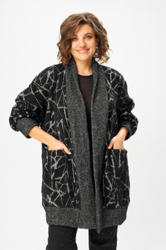 Кардиган Michel chic 368 обсидиан - фото 1
