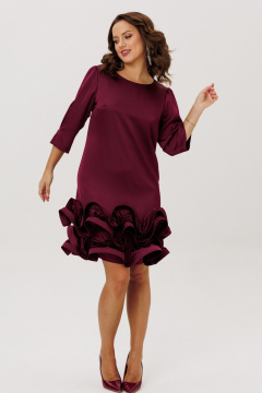 Платье Mubliz 291 бордовый - фото 4
