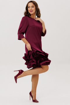 Платье Mubliz 291 бордовый - фото 3