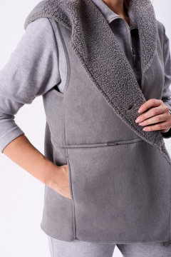 Брюки, джемпер, жилет Диомант 2107 серый - фото 5