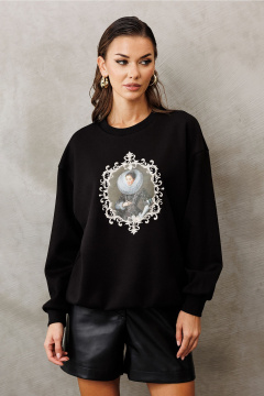 Джемпер Butеr 3231 черный - фото 4