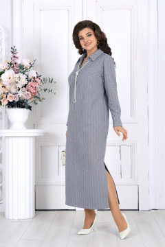 Платье Ninele 6009 голубой - фото 3