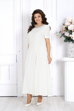 Жакет, платье Ninele 7489 молоко - фото 2