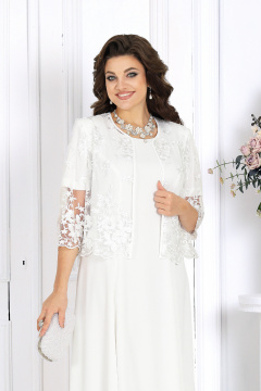 Жакет, платье Ninele 7489 молоко - фото 3