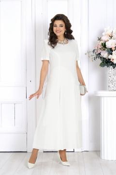 Жакет, платье Ninele 7489 молоко - фото 5