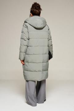 Пальто Beautiful&Free 8024 шалфей - фото 5