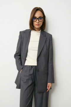 Брюки, жакет Luitui R4049 темно-серый - фото 3