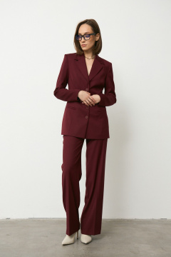 Брюки Luitui R2075 винный - фото 2