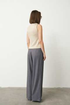 Брюки Luitui R2069 серый - фото 3