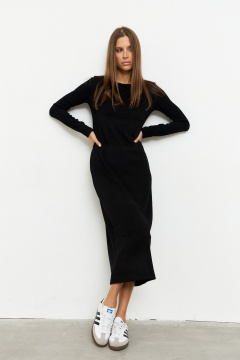 Платье Luitui R1097 черный - фото 2