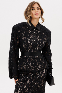 Блуза, юбка EOLA 2980 черный - фото 3