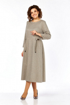 Платье Милора-стиль 1399 песочный - фото 3