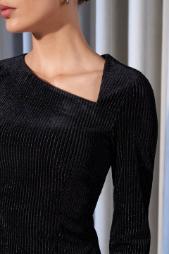 Платье Nelva 51532 черный - фото 3