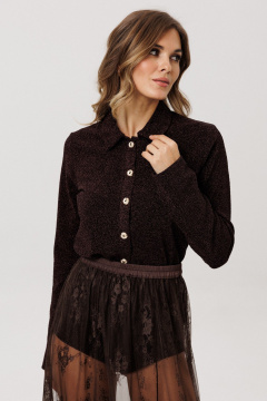 Джемпер EOLA 2995 темный-шоколад - фото 5