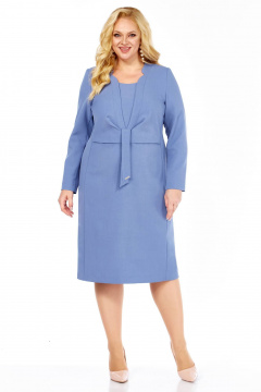 Платье Линия Л Б-2088 голубой - фото 1