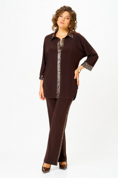 Блуза, брюки Svetlana-Style 3017 шоколад - фото 5