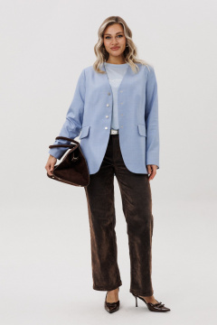 Жакет Ma Vie М-703 голубой - фото 2