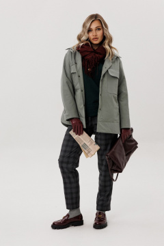 Рубашка Ma Vie М-704 светло-зеленый - фото 5