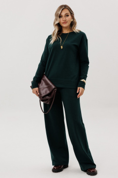 Брюки, джемпер Ma Vie 712 изумрудный - фото 5