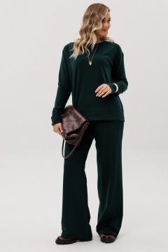 Брюки, джемпер Ma Vie 712 изумрудный - фото 4