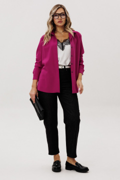 Рубашка Ma Vie М-715 фуксия - фото 2