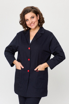 Жакет БелЭльСтиль 409-3_17_22 чернильно-синий - фото 2