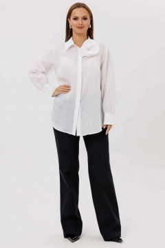 Блуза Mislana 1241 белый - фото 3