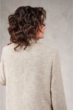 Жакет, юбка Erika Laurent 167 бежевый - фото 3