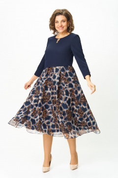 Платье Bonna Image 954-1/1 синий - фото 1