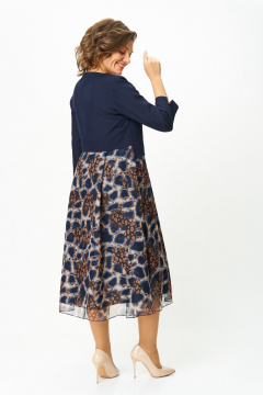 Платье Bonna Image 954-1/1 синий - фото 4