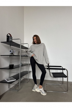 Леггинсы THE.WOMAN 0368 черный - фото 3