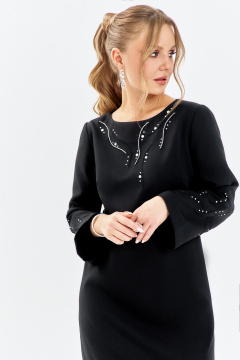 Платье Euromoda 658 черный - фото 3