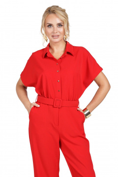 Комбинезон Alani Collection 2470 красный - фото 4