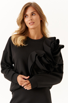 Джемпер, юбка Панда 117710 черный - фото 3