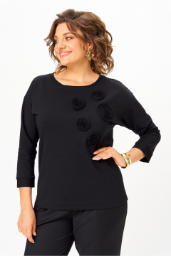 Джемпер Rumoda 2268 черный - фото 2