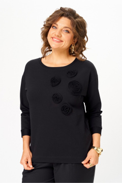 Джемпер Rumoda 2268 черный - фото 1