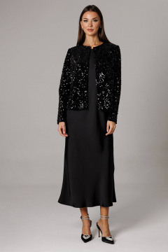 Жакет, платье Ларс Стиль 1156 черный - фото 4